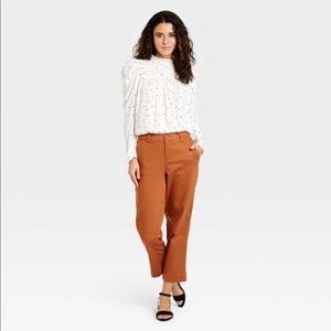 Target-A New Day High Rise straight leg ankle pant